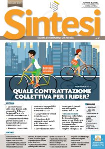 Copertina della Rivista Sintesi - Luglio 2021