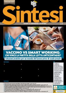 Copertina della Rivista Sintesi - Maggio 2021