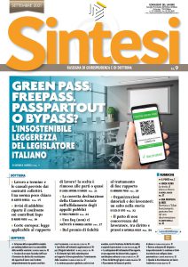 Copertina della Rivista Sintesi - Settembre 2021