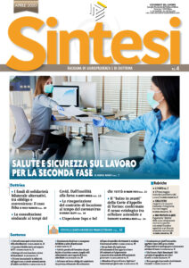 Copertina della Rivista Sintesi - Aprile 2020