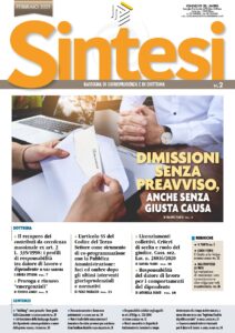 Copertina della Rivista Sintesi - Dicembre 2018