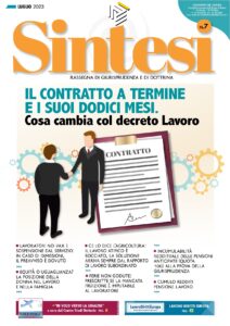 Copertina della Rivista Sintesi - Luglio 2023