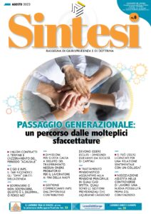 Copertina della Rivista Sintesi - Agosto 2023