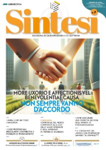 Copertina della Rivista Sintesi - Luglio 2024