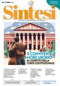 Copertina della Rivista Sintesi - Settembre 2024