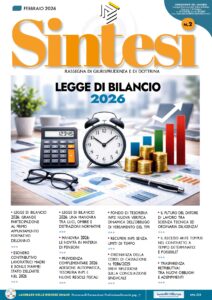 Copertina Rivista Sintesi - Febbraio 2026