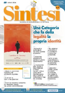 Copertina Rivista Sintesi - Luglio 2026