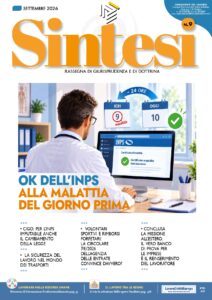 Copertina Rivista Sintesi - Settembre 2026
